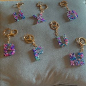 Initial Keychains